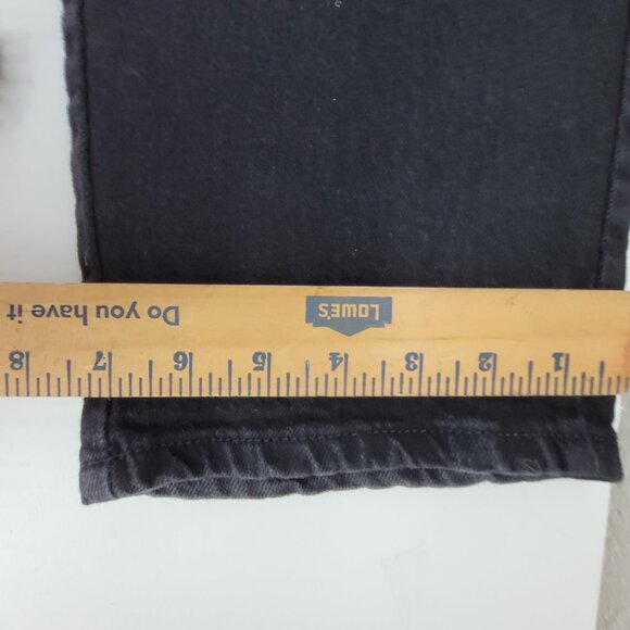 Vtg Lee Riders Jeans Womens 16 TALL Black High Rise Mom Stretch Heavyweight EUC - Picture 13 of 13